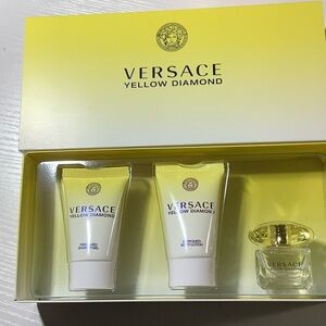 Versace Yellow Diamond Skincare Collection - Vibrant Yellow